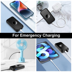 Kurdene Portable Wireless Charger for Apple Watch Series 8/UItra/7/6/5/4/3/2/SE/,1500mAh Magnetic iWatch Charger Power Bank