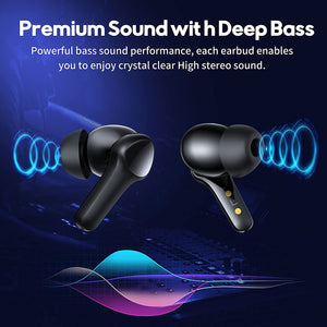 Bluetooth Wireless Earbuds,Immersive Sound Premium Deep Bass Hi-Fi Stereo Headset