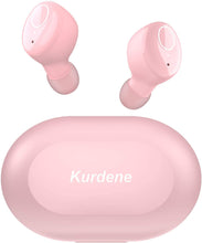 Load image into Gallery viewer, Kurdene Wireless Earbuds,Bluetooth Earbuds with Charging Case(S8-Rose Pink)
