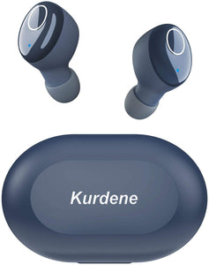 Kurdene Wireless Earbuds,Bluetooth Earbuds with Charging Case(S8-Royal Blue)